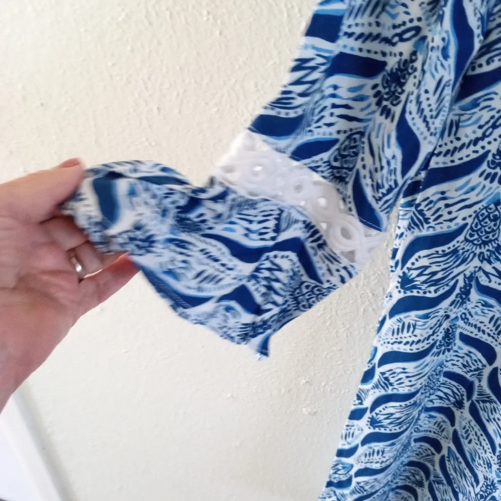 LILLY PULITZER Hollie Mermaid Tail Tunic Top/Dress | XXS - Picture 6 of 10